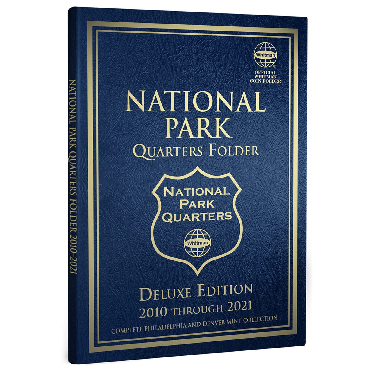 Whitman US Washington National Parks Quarter Coin Deluxe Edition Folder Full Series P & D 2010 – 2021#28752