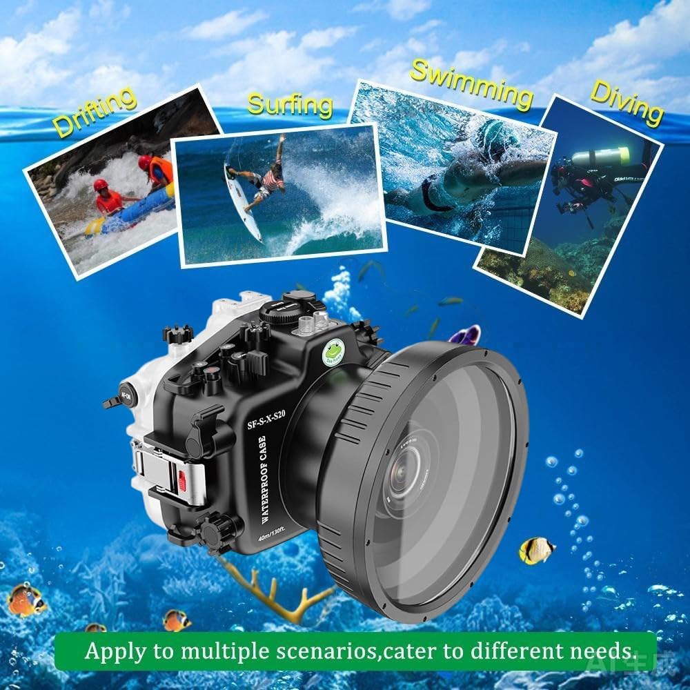 スポンジボブ　UNDERWATER CAMERA 水中カメラ　レア Amazon.com : SeaFrogs Underwater Camera Housing for Fujifilm X-S20