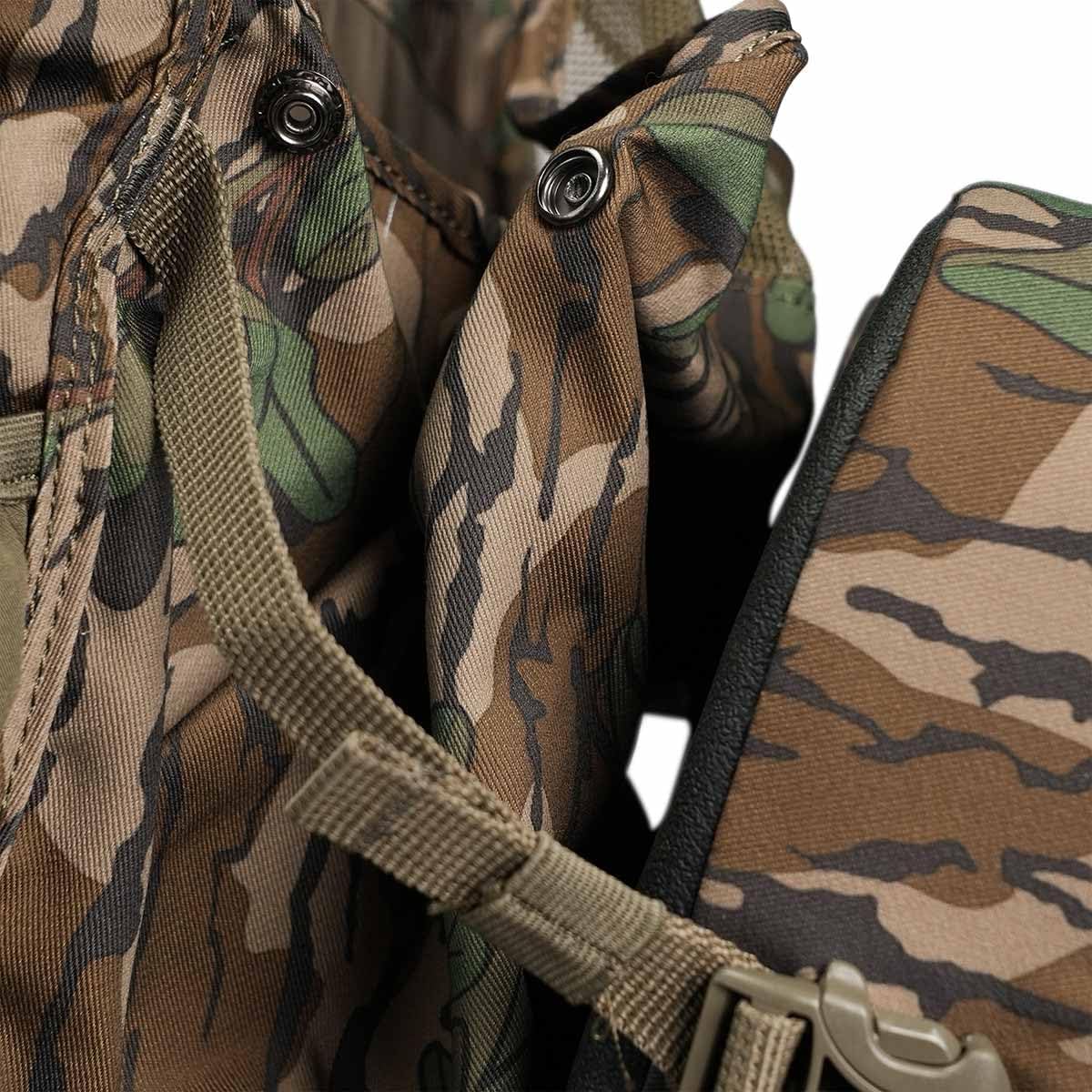 BLOCKER OUTDOORS Finisher BT Strap Vest – Lightweight Run and Gun Turkey Hunting Vest with Magnetic Seat and Game Bag