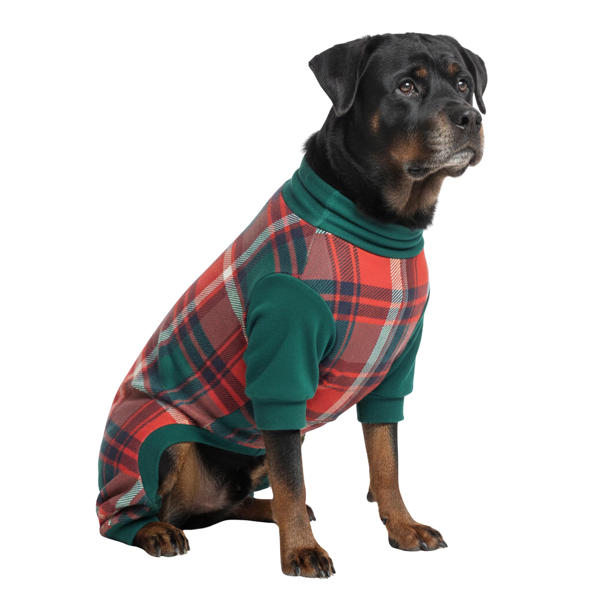 Spark Paws Christmas Dog Pajamas - Onesie Recovery Surgery Suit PJS