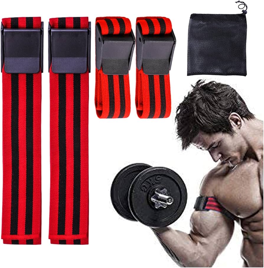 Amazon.co.jp: ゴムバンド、血流制限バンド4パック、BFR閉塞