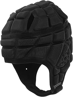 Abaodam Rugby Helmet Padded Headgear Soft Shell Protective Cap for Boys and Fit for Football Rugby Skateboarding Cycling a...