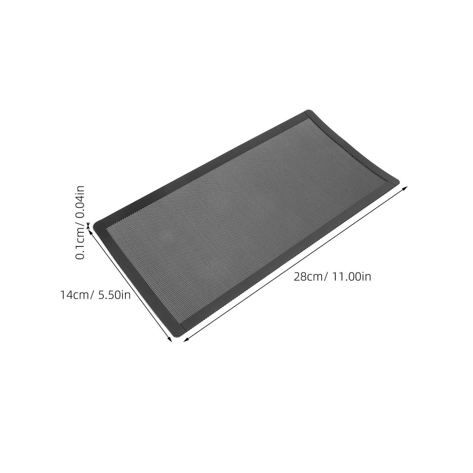 Sosoport Copertura Magnetica per Bocchette di Ventilazione in Rete Magnetica 14x28 Cm, Set 8 Pezzi Attacco Magnetico, Filtro Antipolvere per Prese D’aria Soffitto, per Cucina, Bagno