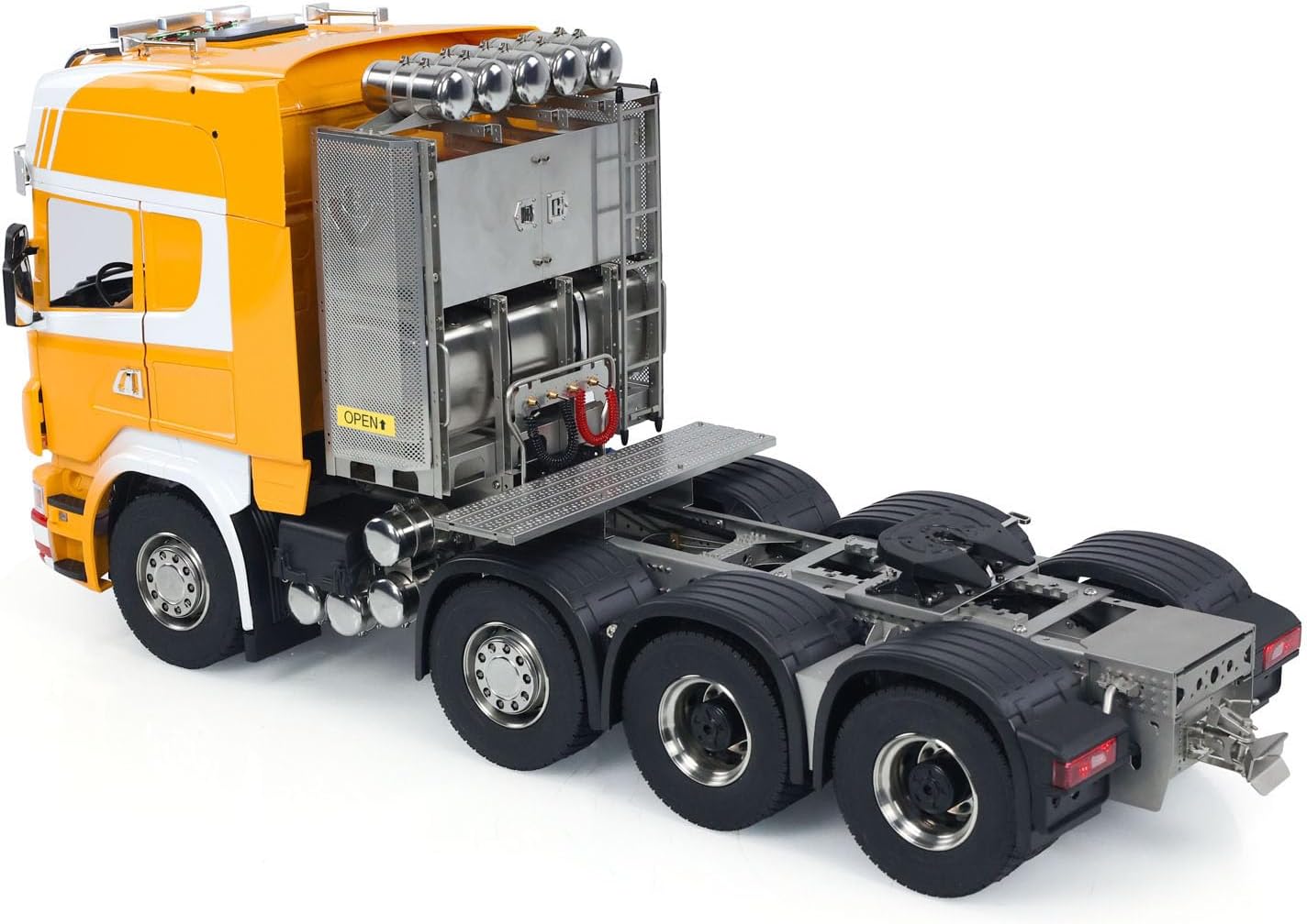 1/14 8X8 RC Tractor Truck RTR R620 Metal Remote Control Cars 3-Speed Gearbox for Adult Hobby