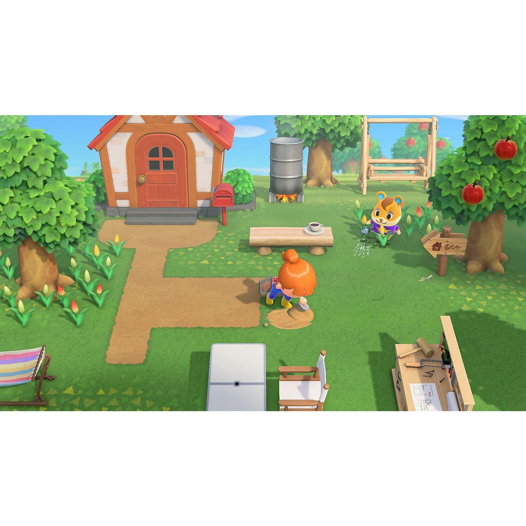 Consola Nintendo Switch Lite Amarilla + Animal Crossing New Horizons