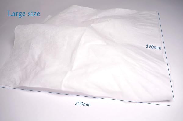 IVYONE Toallitas secas de algodón puro, 600 toallitas biodegradables, sin productos químicos y sin plástico, perfectas para pieles sensibles del recién nacido - 2