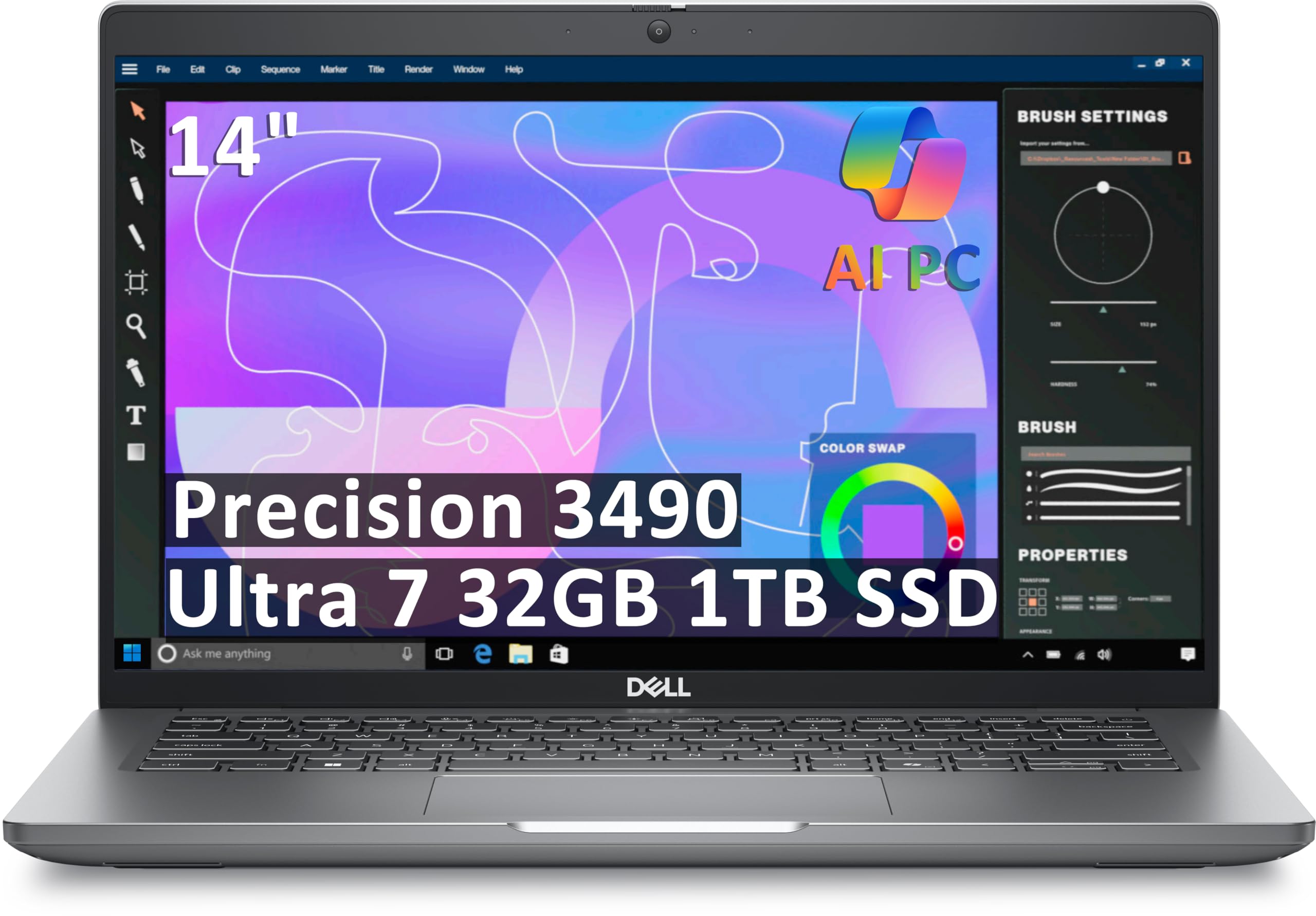 Windowsノート本体 Precision 3490 Ultra 5 125U/32GB/512GB Precision 3490 Ultra 5 125U/32GB/512GB
