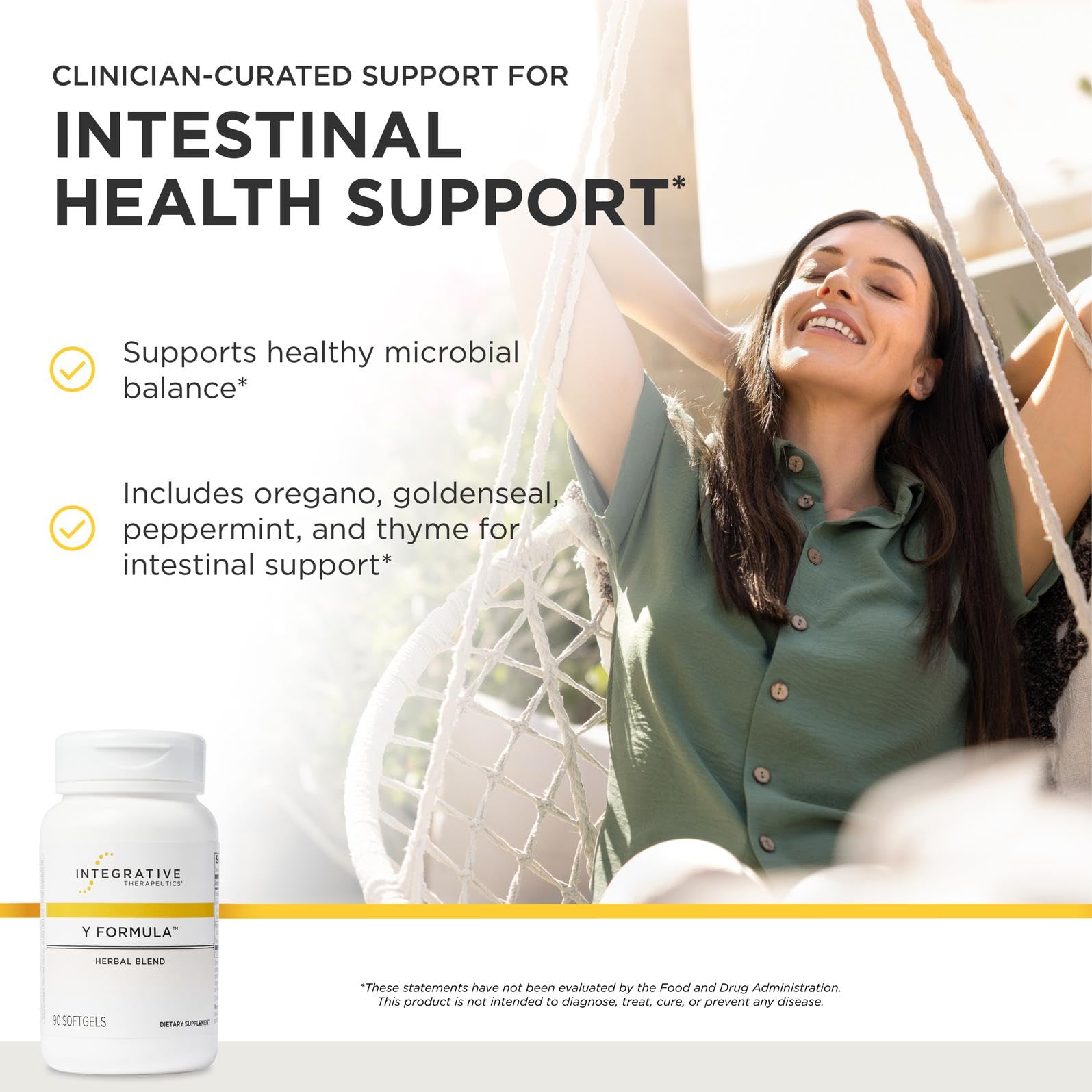 Integrative Therapeutics Y Formula Gastrointestinal Support*, 90 Capsules — Amazon image 3