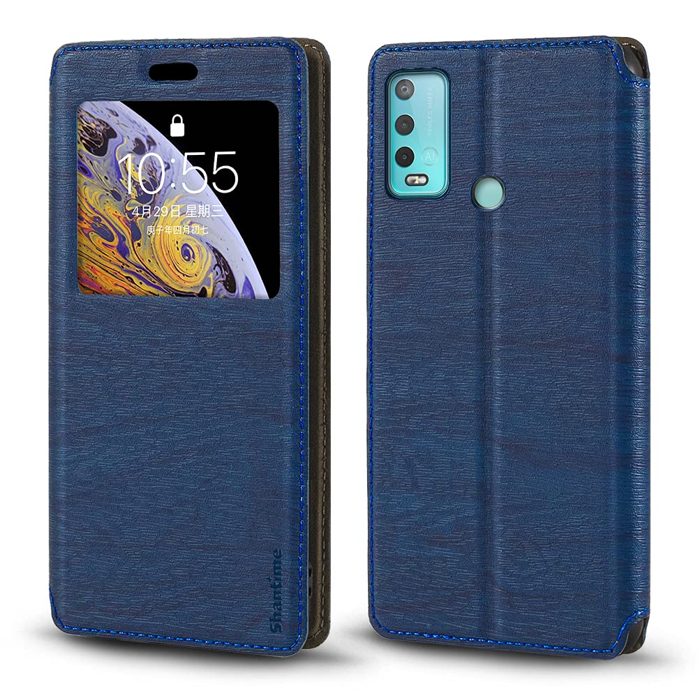 Custodia Flip Per Wiko Harry 2 Con Finestra E Slot Carte - Pelle PU Nero