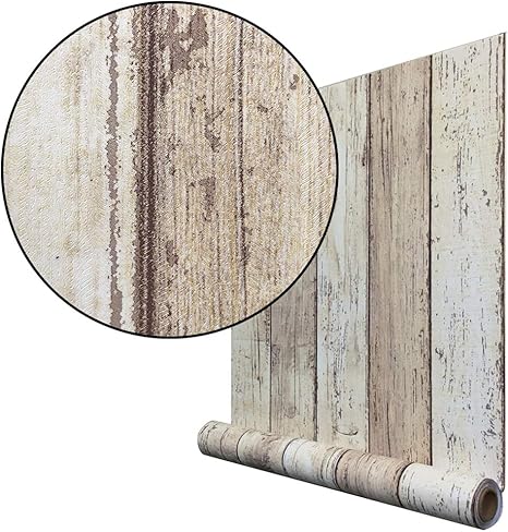 Amazon Wagic ウォジック 貼ってはがせる 壁紙 シール 10m 厚手タイプ 木目調 賃貸okの簡単リメイクシート 壁 Diy インテリア 防水 リフォーム プレミアムウォールデコシート ベージュ Wa302 壁紙