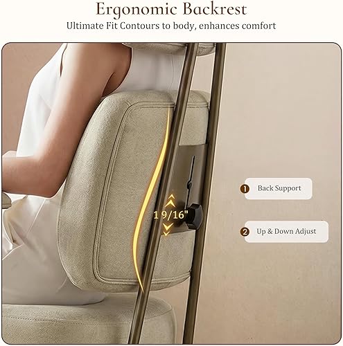 Miniatura 4 de EUREKA ERGONOMIC Sillas de escritorio de oficina en casa, silla ergonómica para computadora con respaldo alto, silla de oficina ejecutiva con