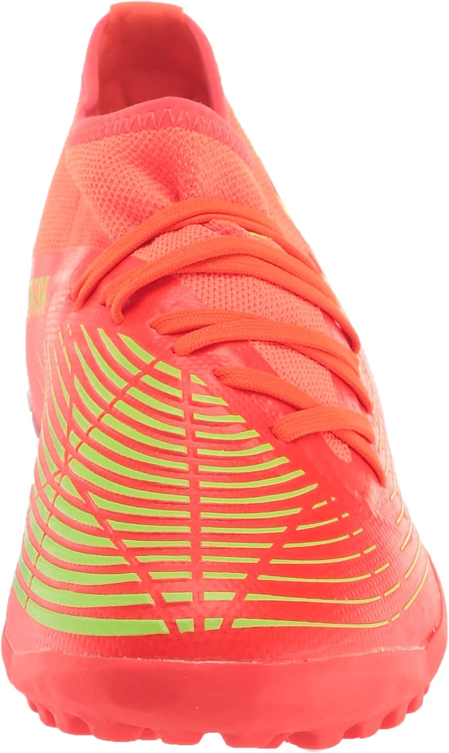 Miniatura 2 de adidas Tenis de fútbol unisex Edge.3 Predator Turf para adultos, Rojo solarverde solarnegro núcleo