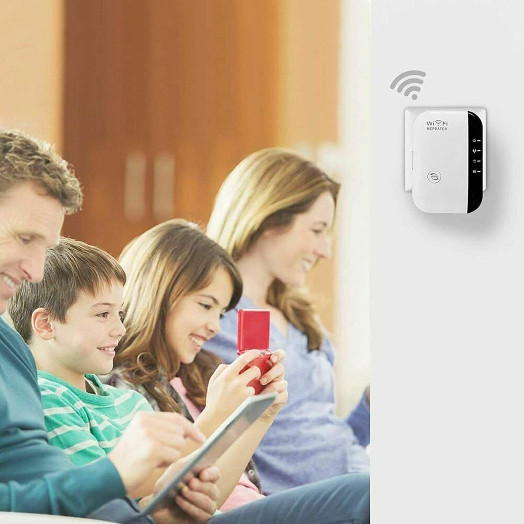 WiFi Extender Signal Booster,The Newest Generation, Wireless Internet Repeater,Long Range Amplifier with Ethernet Port,Access Point