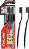 Colgate Micro Thin Black 2-Piece Toothbrush