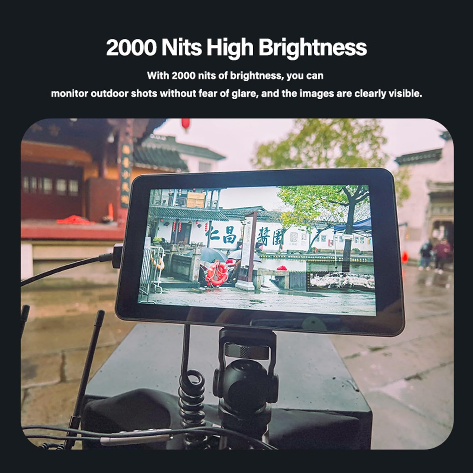 Amazon | Shimbol Memory I 5.5インチ 2000nits ビデオモニター