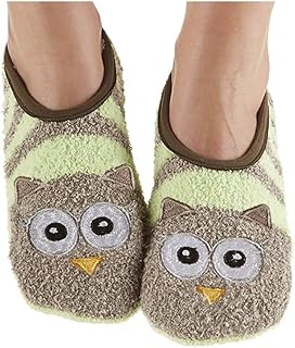 Fuzzy owl slippers Clearance