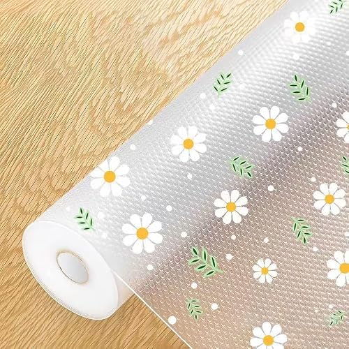 Jcuqgdoo Shelf Liners, Drawer Liner For Kitchen Cabinets, Non-Adhesive Cabinet Mat,Waterproof & Non-Slip Cupboard Mat For Kitchen Cupboards, Fridge Shelves, Shoe Racks(30X200cm)