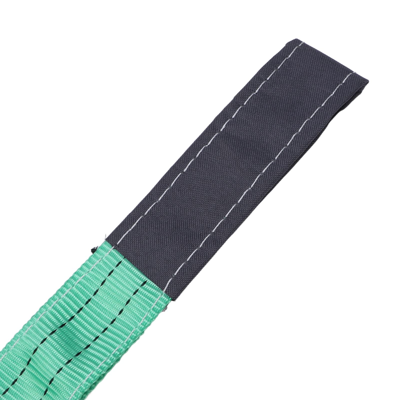 Tyenaza Sangle D'élingue De Levage, 6M 2T, Boucle Renforcée, Sangle De Levage De Gréement en Polyester Haute Résistance, pour la Construction, Sangle De Levage De Bateau