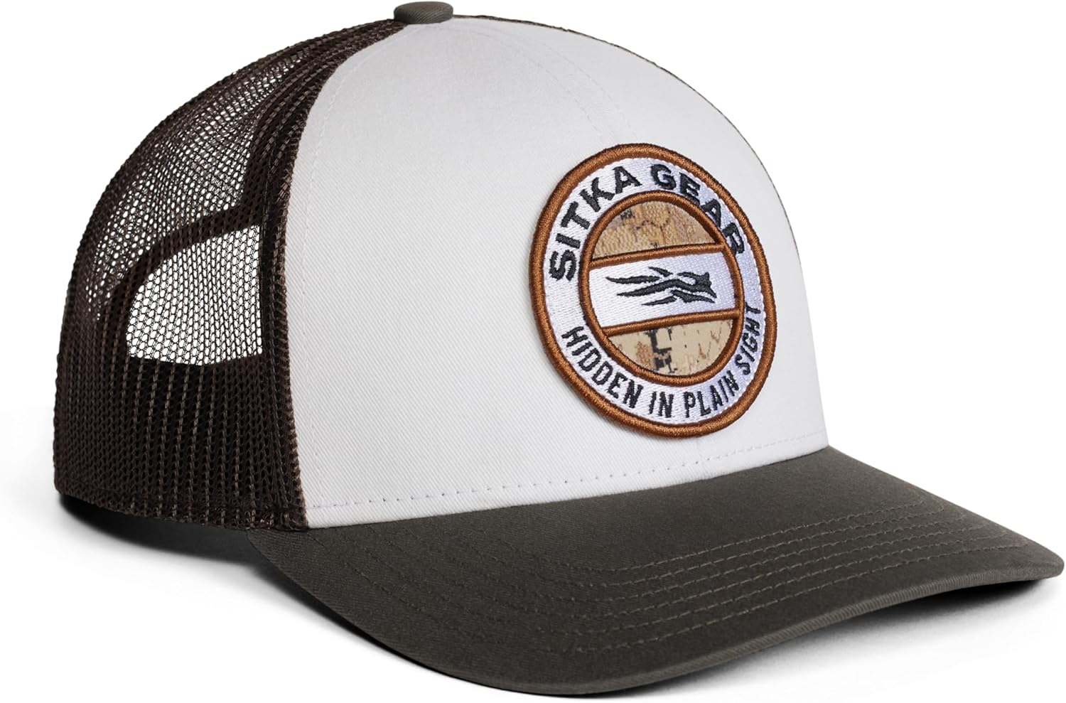 SITKA Hidden Optifade Mid Pro Trucker Hat - Adjustable Outdoor Snap Back Hat for Men,