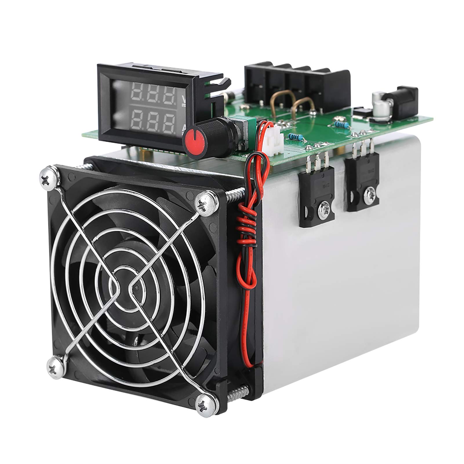 Modulo di Carico Elettronico DC 12V 0-20A 250W - Tester Capacità Batteria con Monitor di Scarica a Corrente Costante per Test e Burn-in Schede