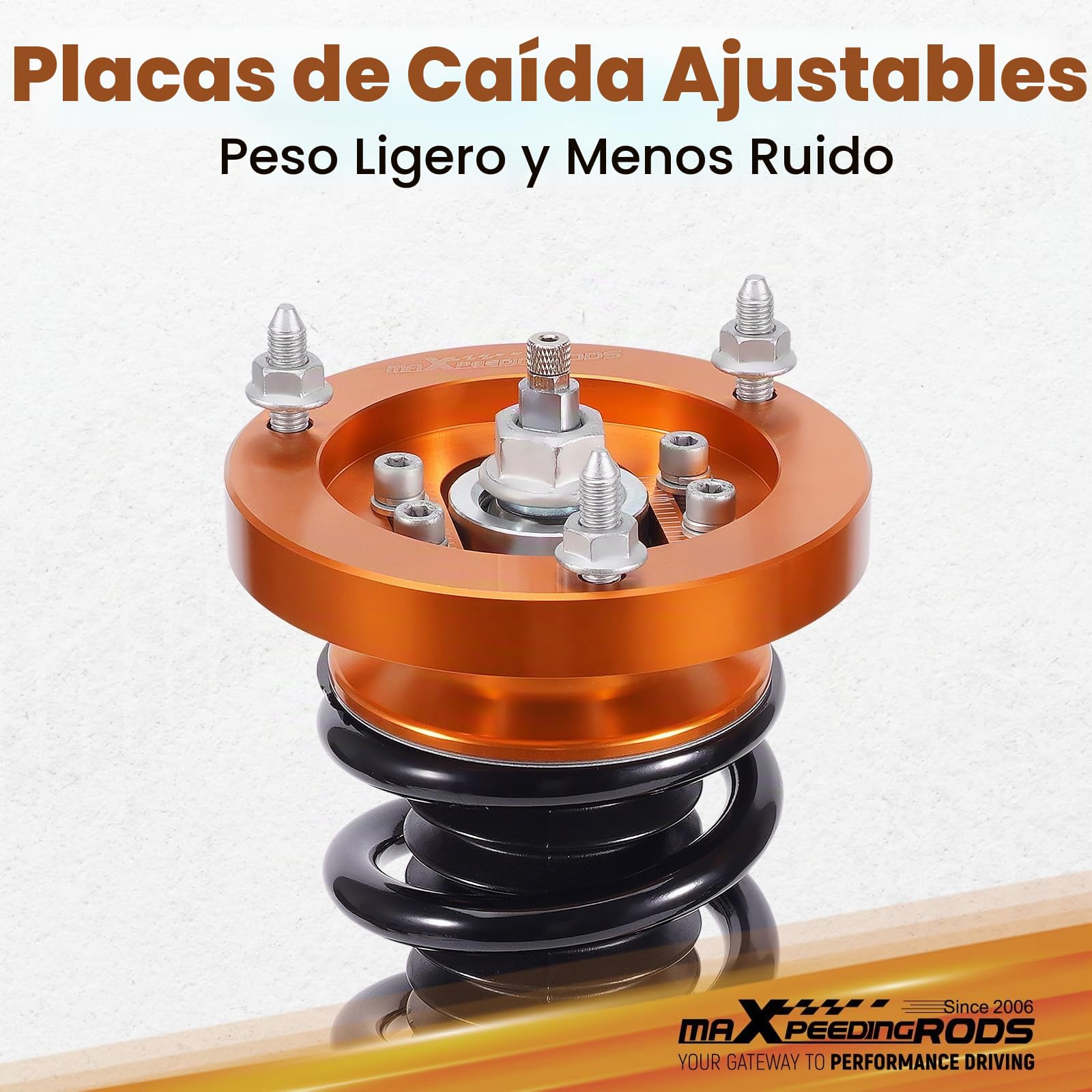 maxpeedingrods Suspensión ajustable rosca Oro