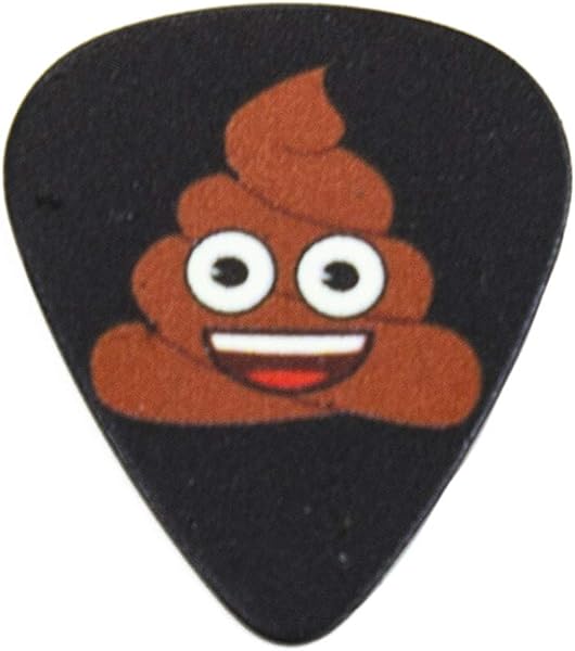 うんちの末裔顔アイコン Perri's/ペリーズ 絵文字公式ライセンス ギターピック うんちデザイン