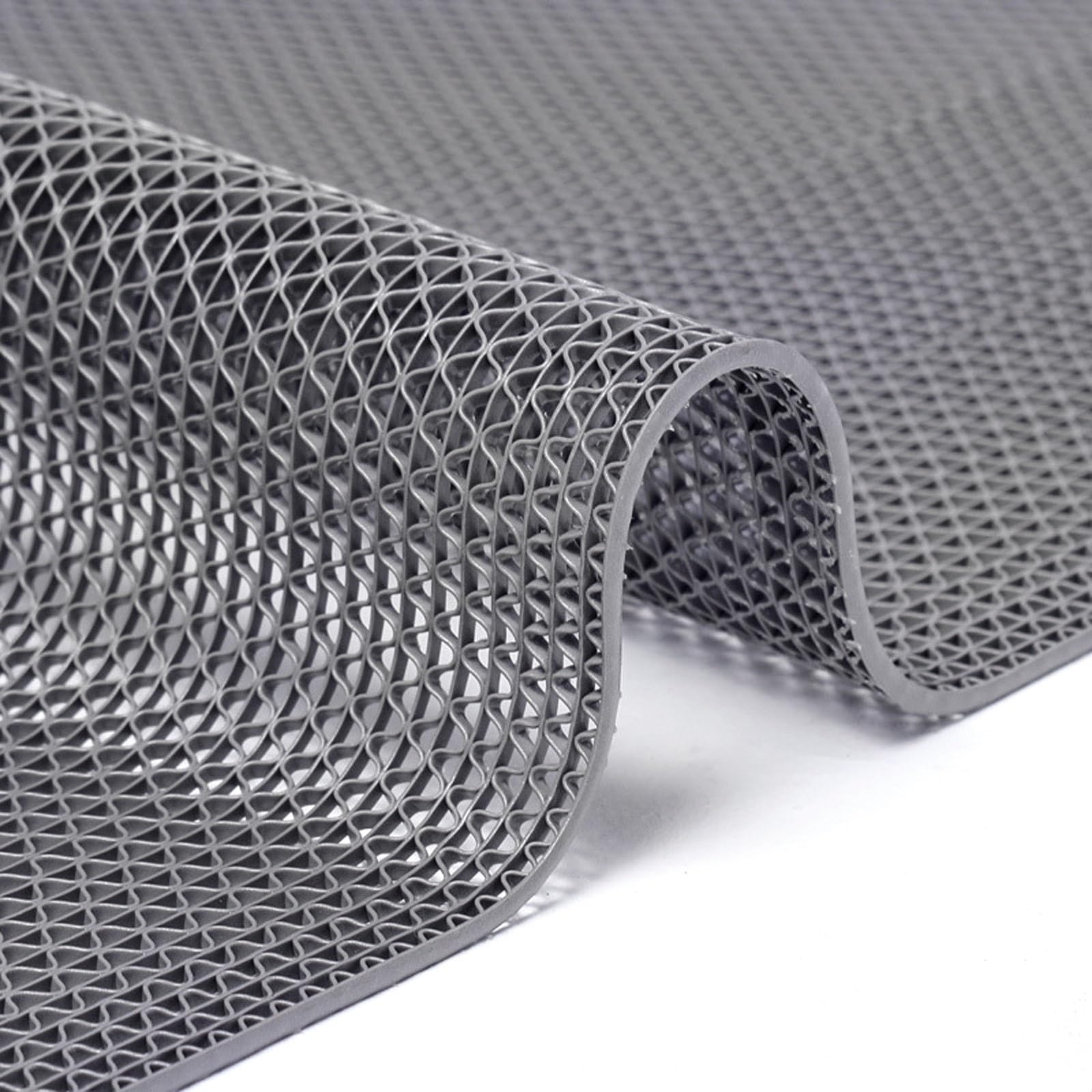 Mbbtag Grey Outdoor Rubber Mats With Drainage, Pool Mats For Floor, Freely Cut, Pvc Pool Non Slip Mat, Non-Slip Drainage Floor Mat, Not Easy To Deform, Suitable For Swimming Pools/Balconies/Garages(,12