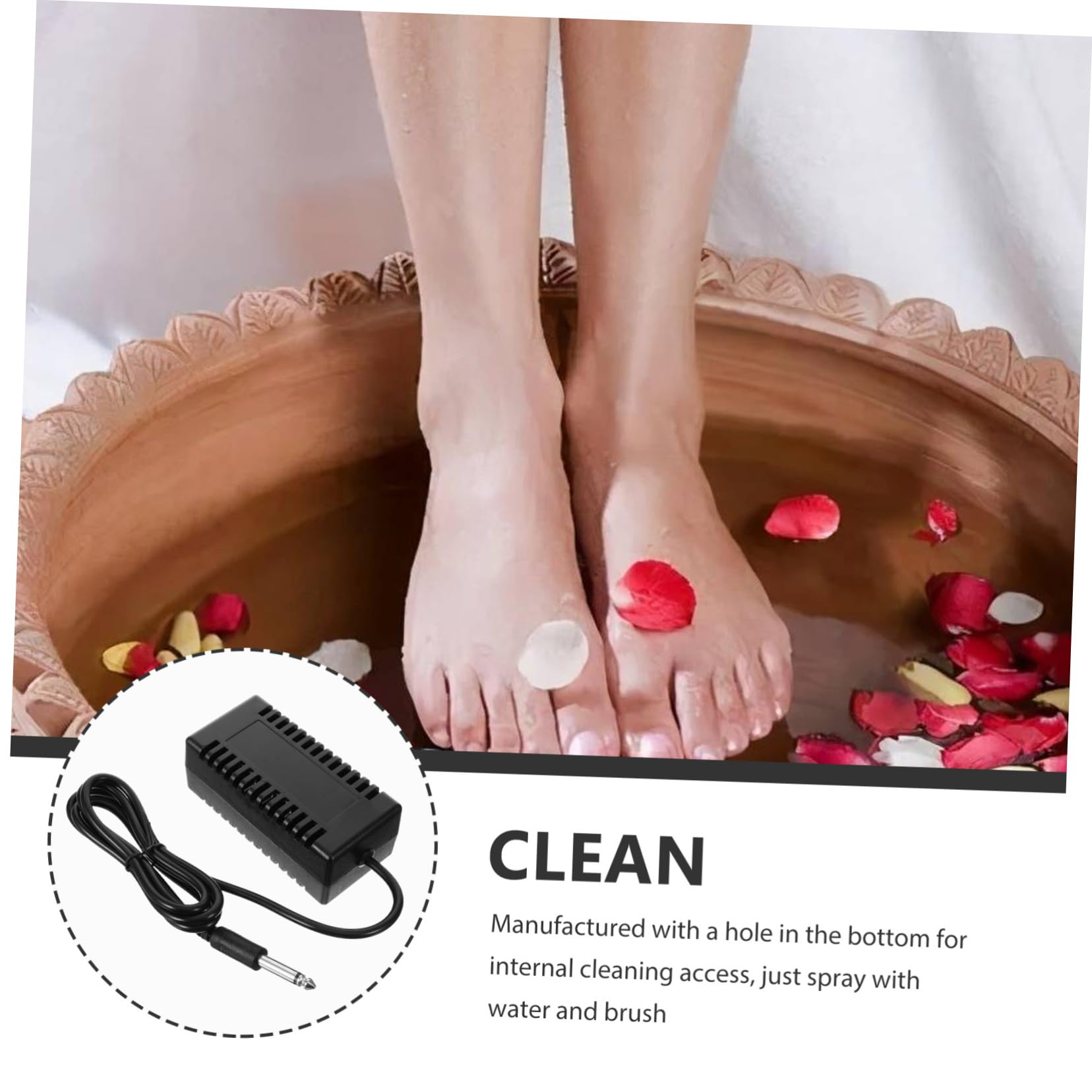 ERINGOGO 4pezzi Array Ricambio Per Pediluvio Spa Casa Accessorio Per Macchine Per Pedicure Facile e