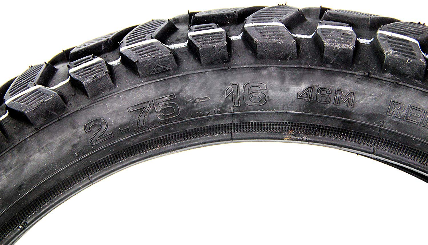 SET Vee Rubber Reifen VRM185 2,75 x 16 Zoll 46M TT + Schlauch + Felgenband für Simson