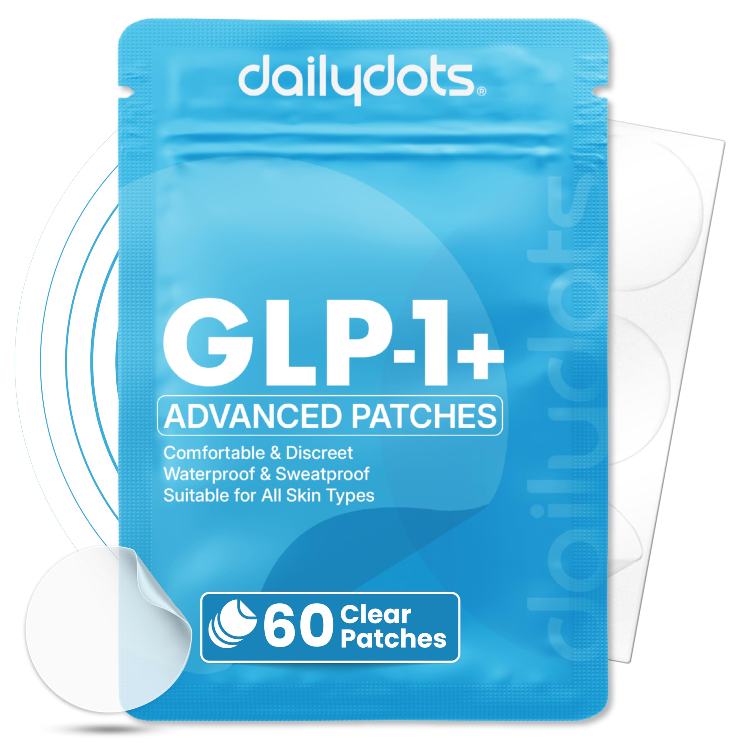 peaka glp 1 patch GLP-1 Patches | 60 Clear Patches | Advanced Berberine, Pomegranate &  Cinnamon Formula
