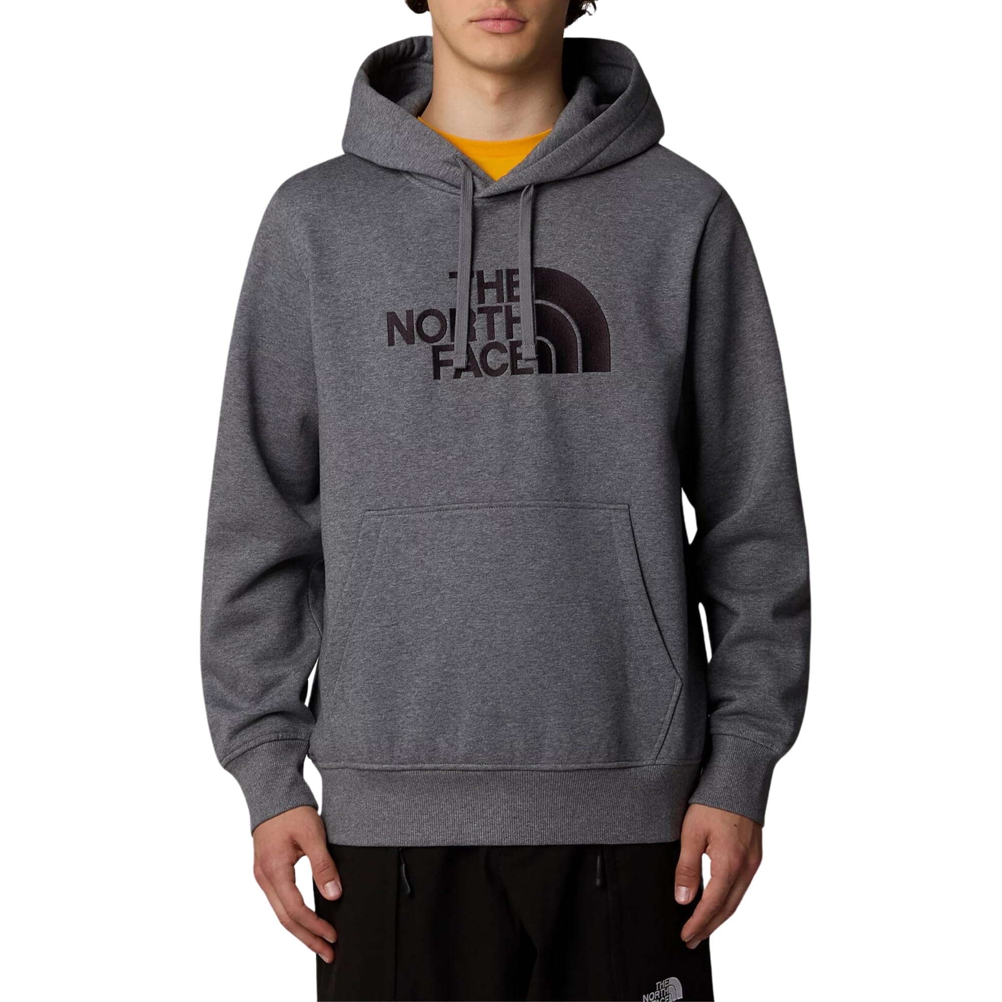 The North Face Men's Drew Peak Pullover Hooded Sweatshirt, Tnf Medium Grey Heather, M