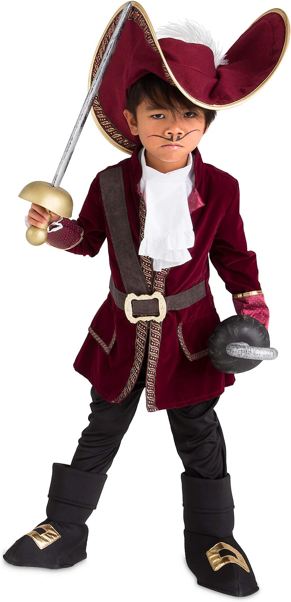 Disney Captain Hook Costume for Kids Peter Pan - 4