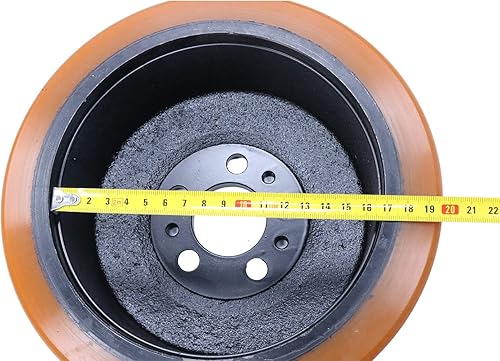 Miniatura 5 de Conjunto de rueda de neumático de accionamiento 50460101 compatible con el rodillo eléctrico EJE120 de la carretilla elevadora Jungheinrich