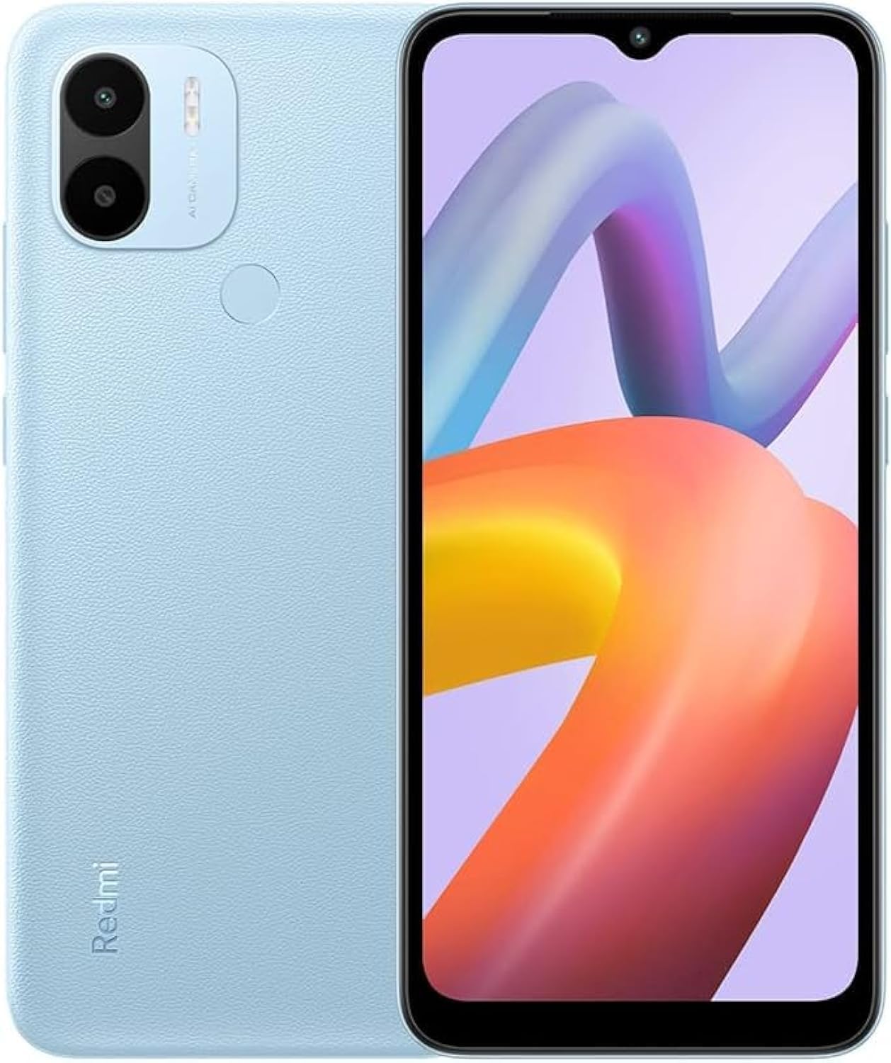 Xiaomi Redmi A2+ (Light Blue 3GB RAM, 64 Storage) - 8MP AI dual camera | Rear fingerprint sensor | High 5000mAh (typ) battery | Octa Core processor