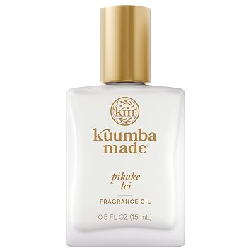 Kuumba Made Pikake Lei Fragrance Oil Roll-On, Alcohol-Free, 0.5 Fl Oz