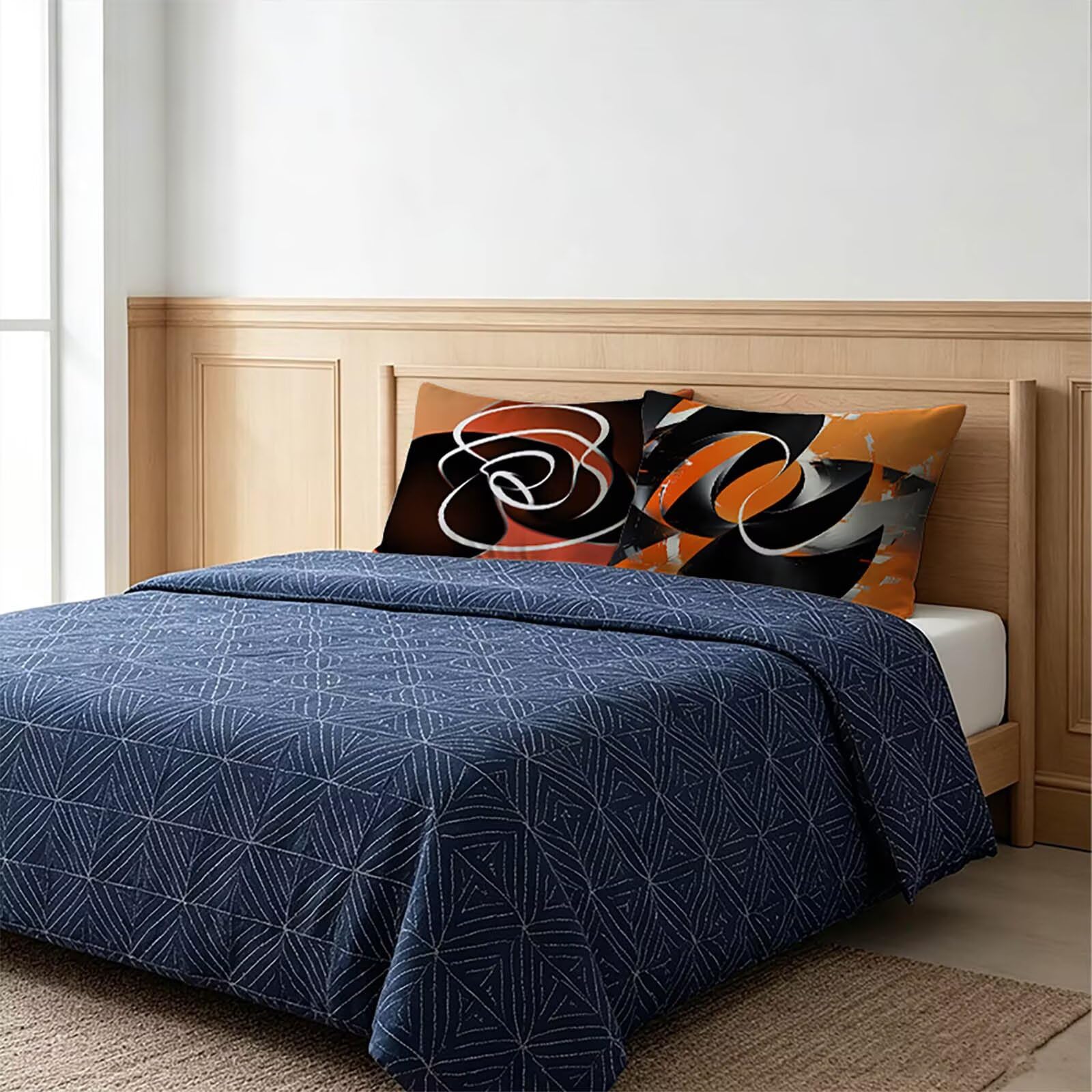 Housses coussin 80x60 cm abstrait pour sublimer votre décoration de salon