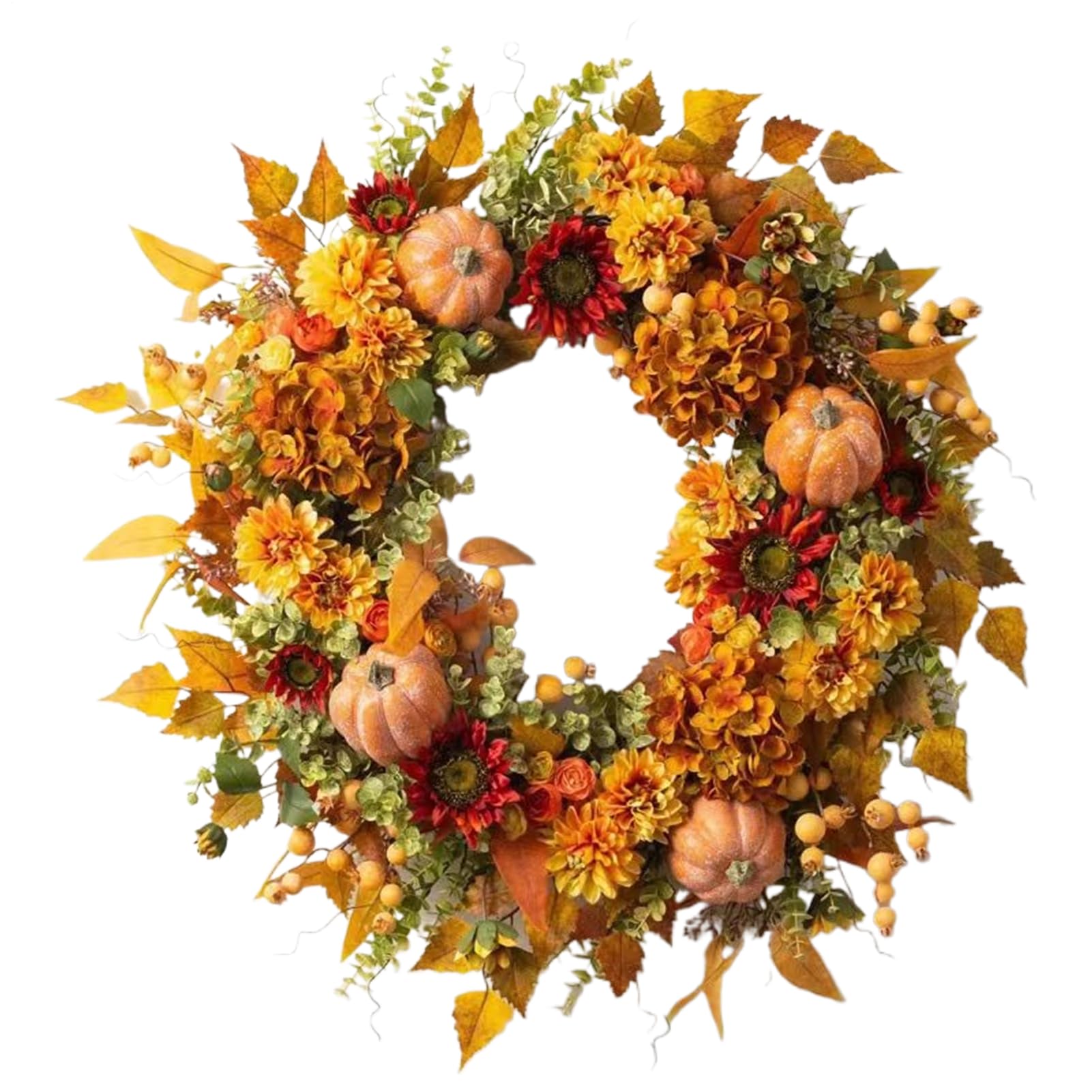 Ghirlanda Del Ringraziamento Ornamento Realistico del Raccolto Autunnale