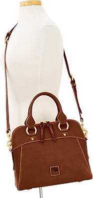 Dooney & Bourke Satchel Bags for Women, Leather Handbag with Shoulder Strap