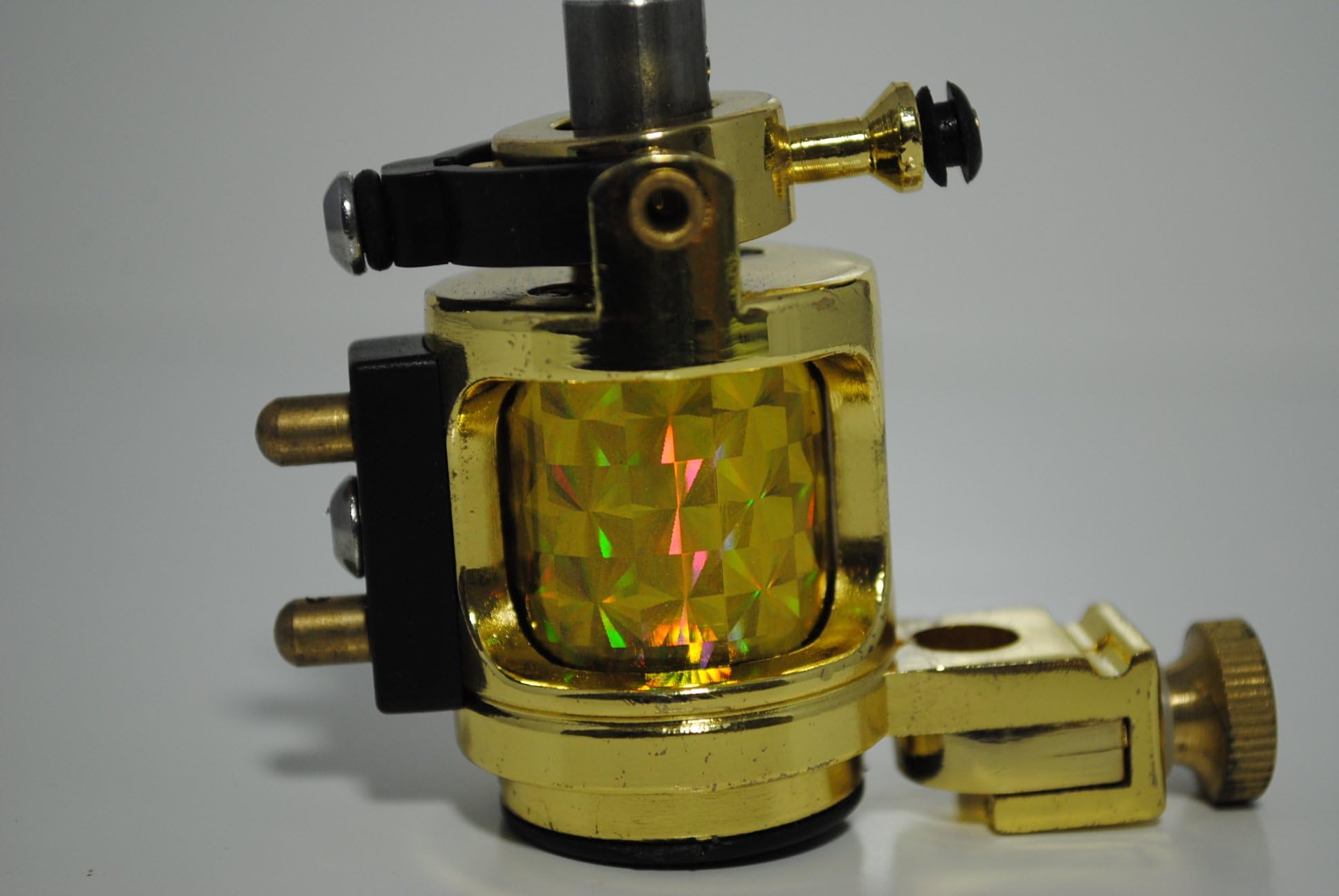 1TattooWorld Premium Handmaded Rotary Tattoo Machine, Gold, OTW-MD1-1