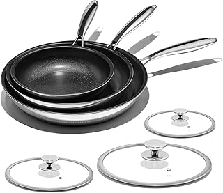 Nonstick Frying Pan Set – 8