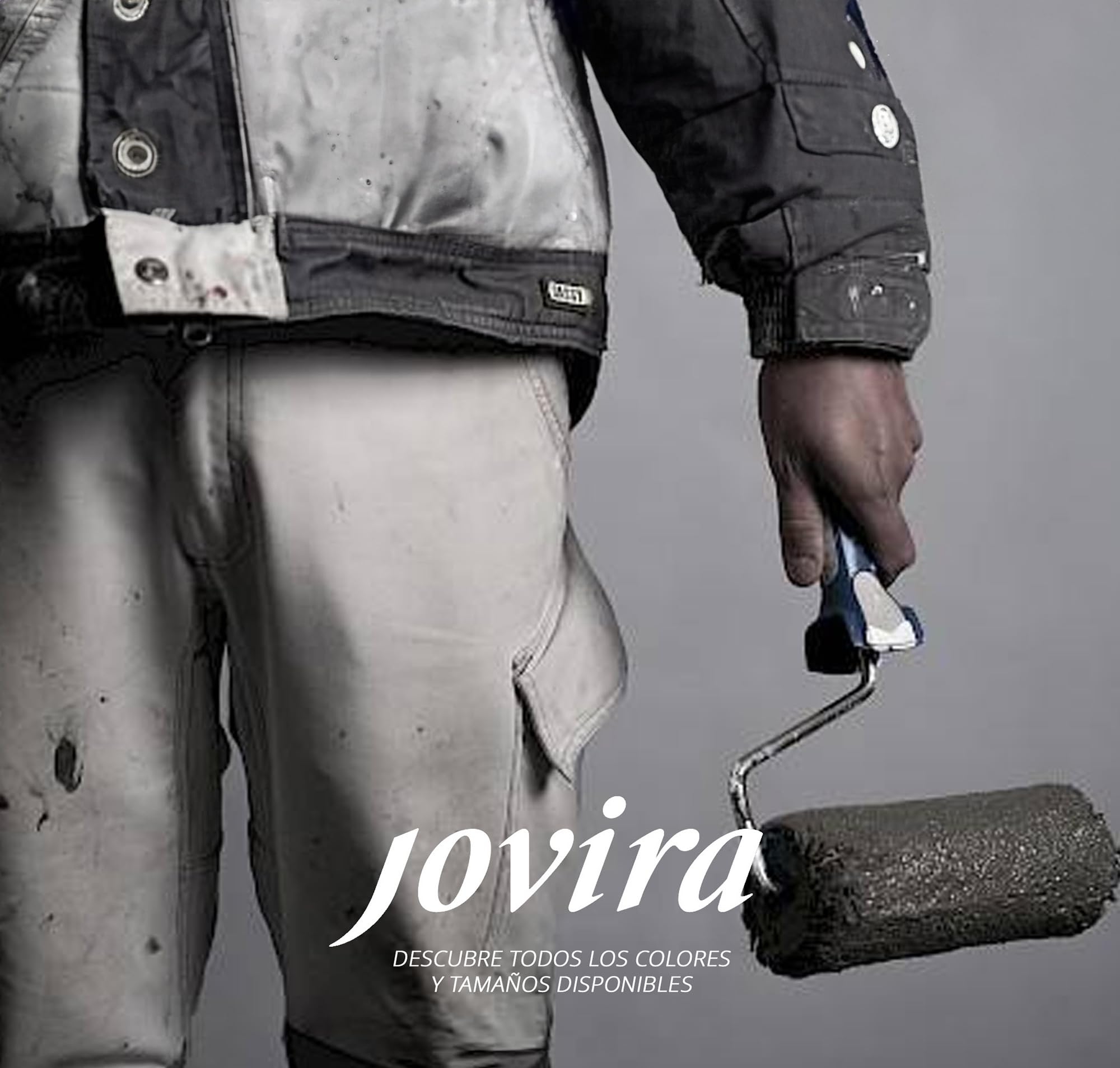 JOVIRA PINTURAS Peinture Sols Garages 4L Gris Mat Béton Asphalte Ciment