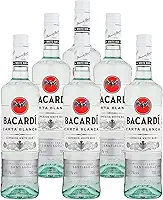 Rum Cubano Bacardi Carta Blanca 700ml 6 Unidades