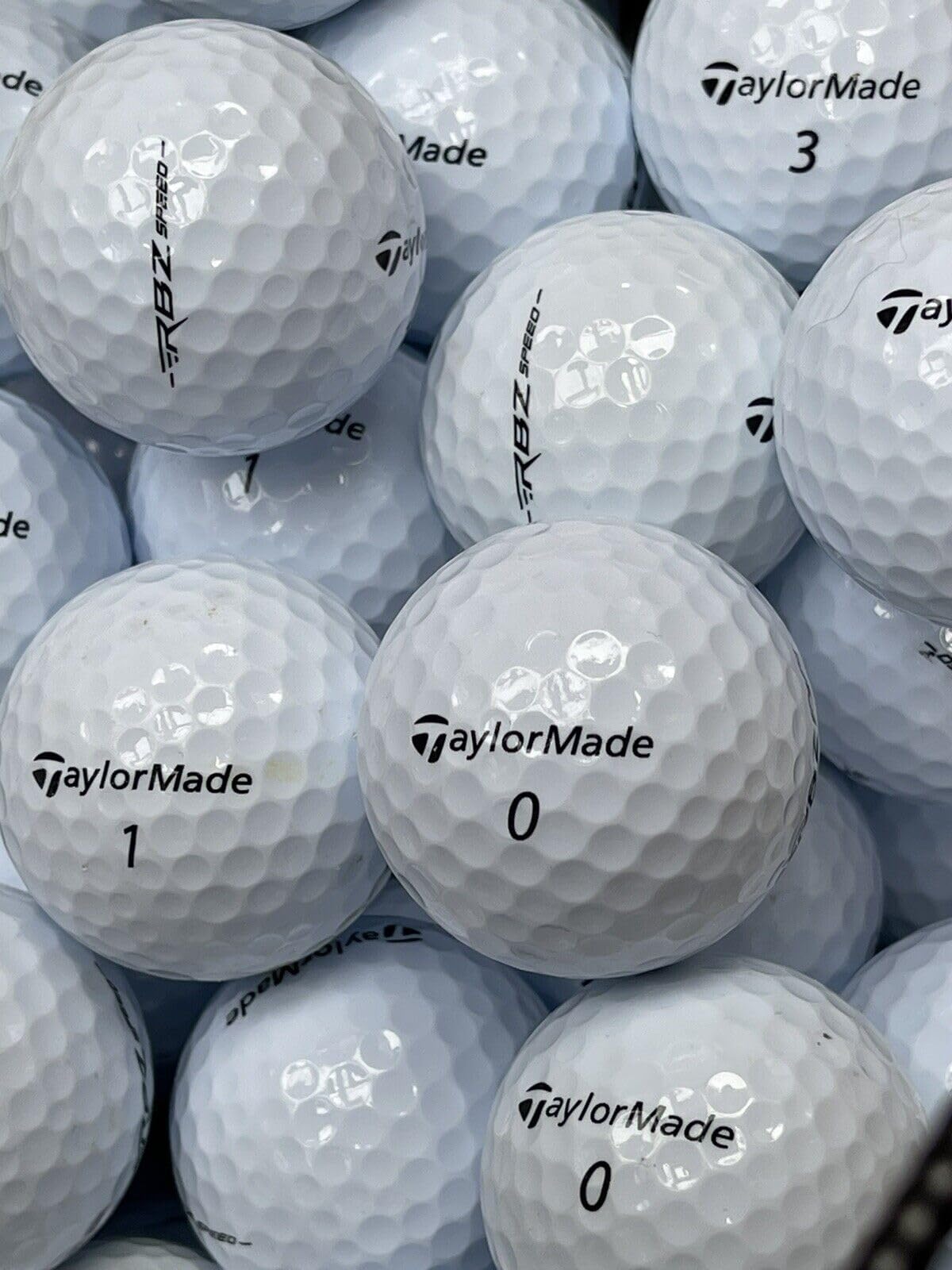 Iron Lake Balls Ltd12 TaylorMade RBZ Speed Golf Balls Mint/A Grade (Used not New)