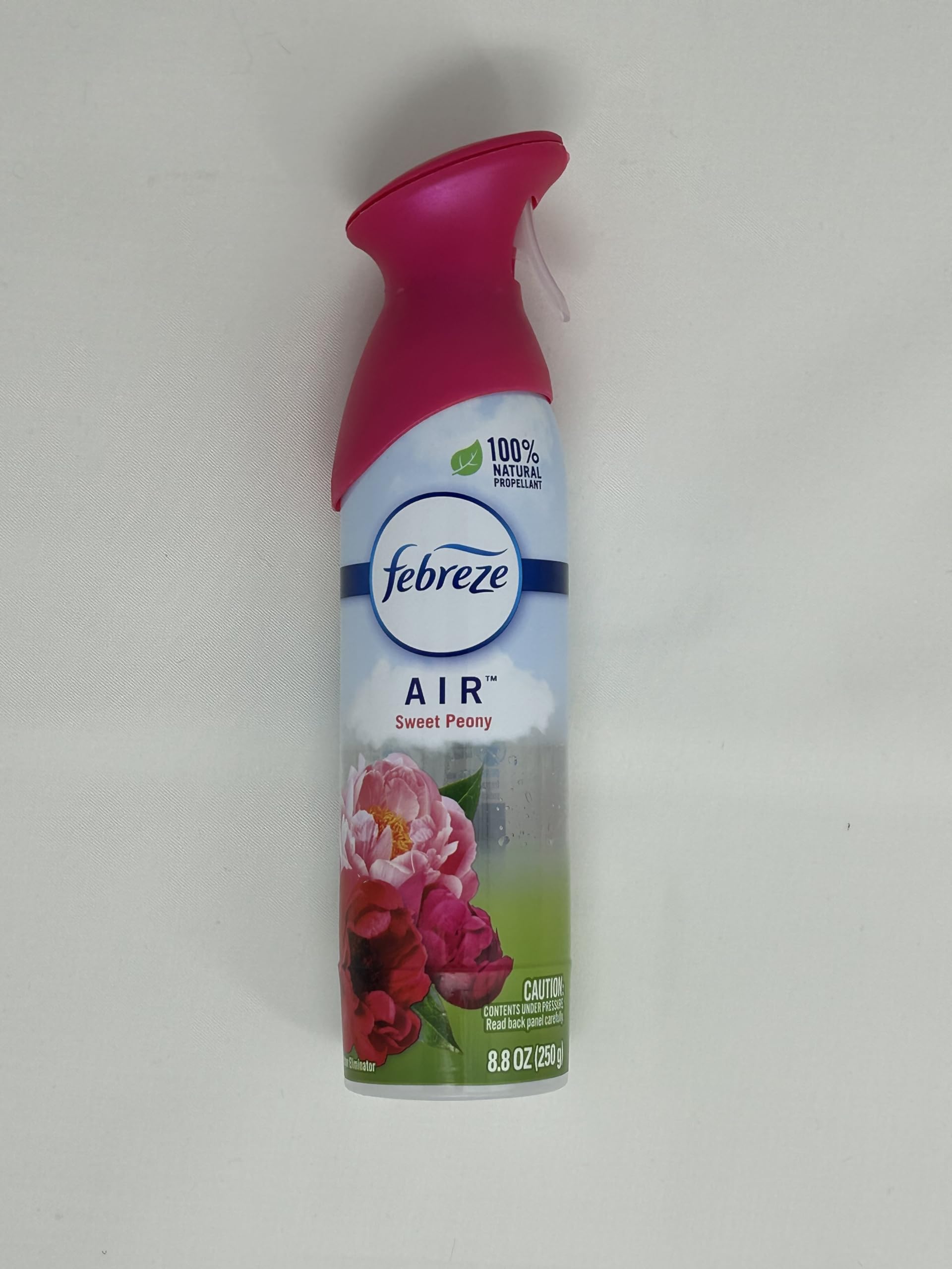 Febreze Air Mist Odor-Fighting Air Freshner, Sweet Peony 8.8 fl oz. (Pack of 1), Pink