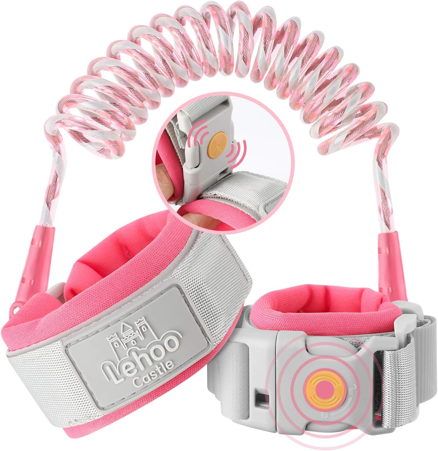 Lehoo Castle Toddler Leash Wrist, 1.5M Child Safety Leash with