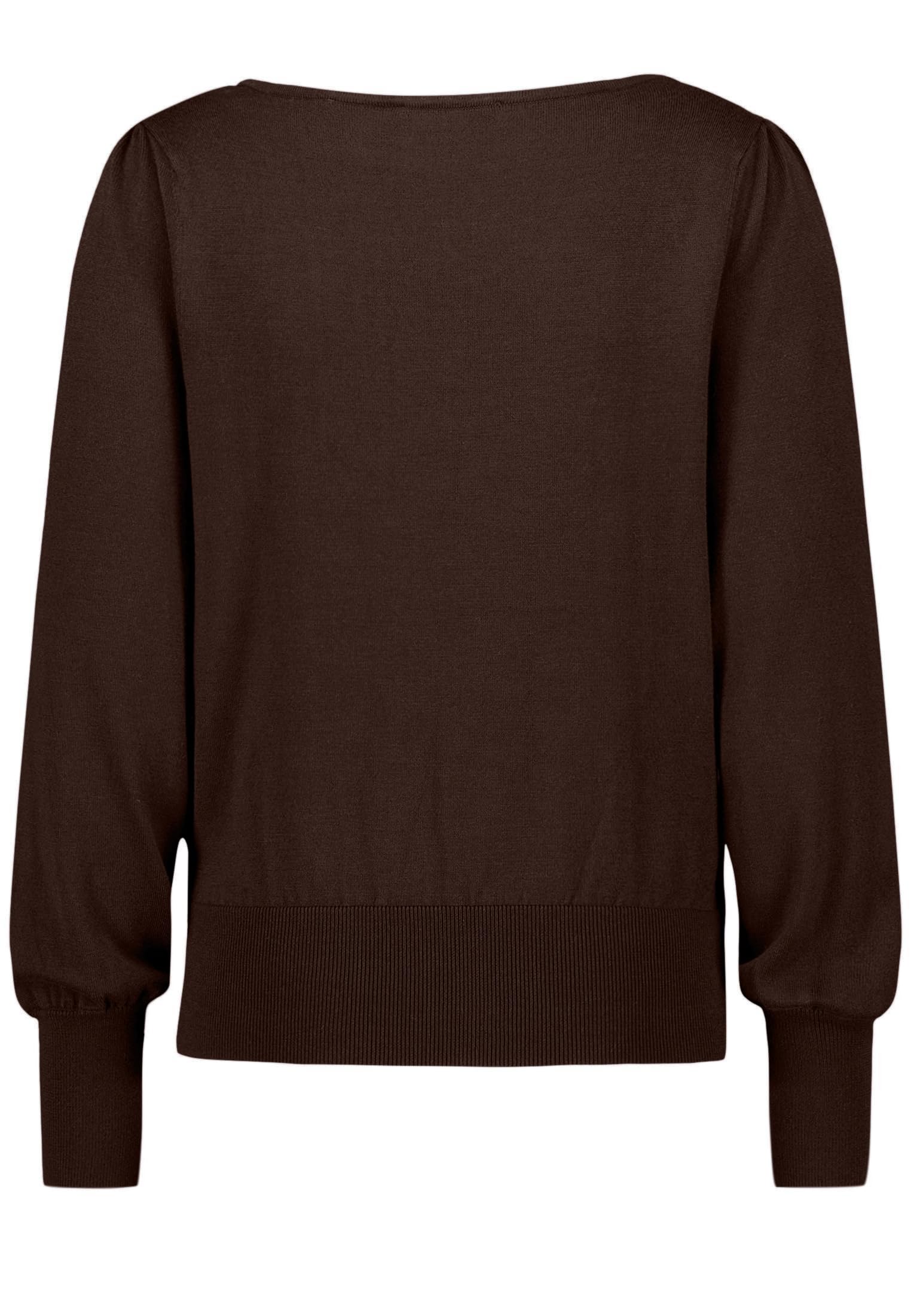 zero Damen Feinstrickpullover Langarm