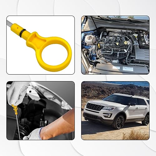 Miniatura 6 de Repuesto de varilla de aceite de motor CJ5Z-6750-A para verificar aceite compatible con Ford 2.0L Escape Edge Explorer Focus Fusion Taurus Lincoln