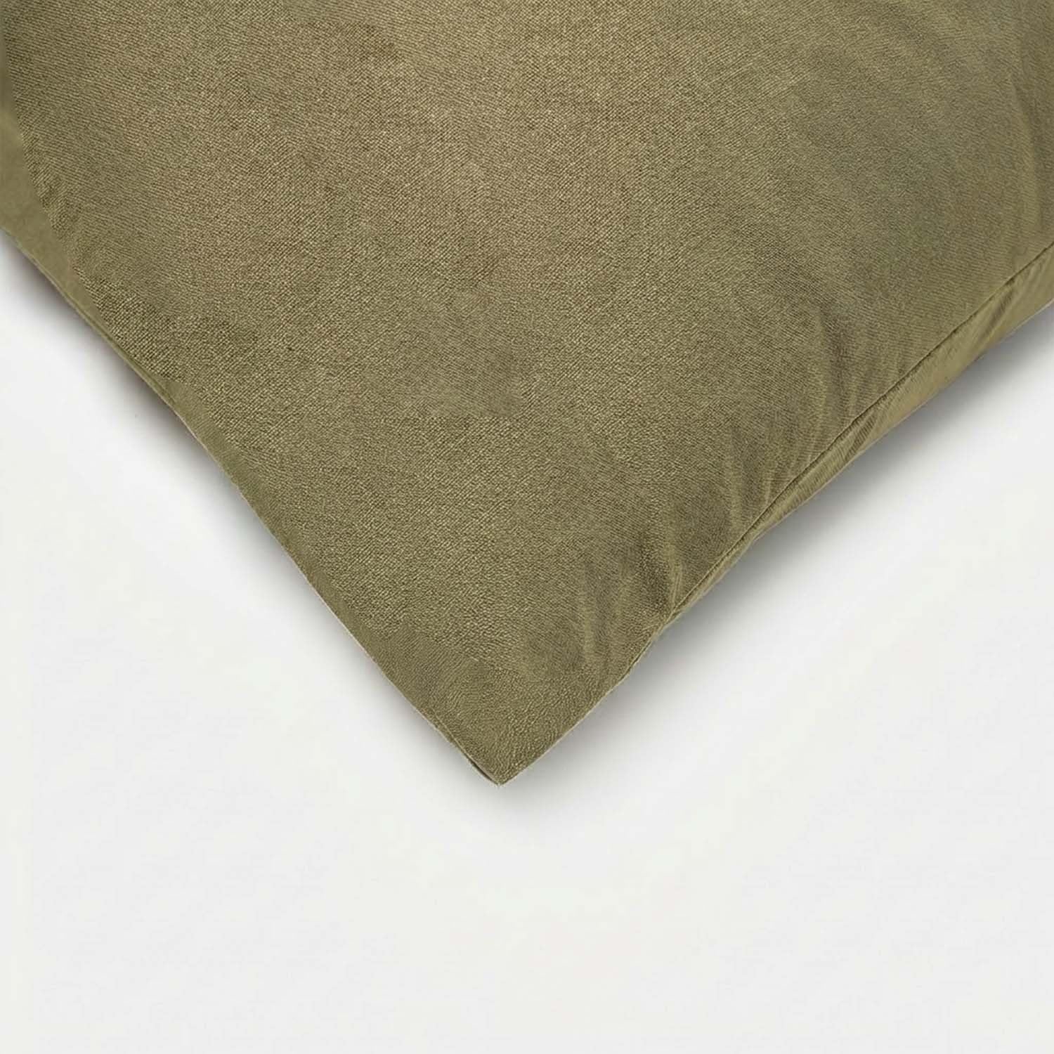 Fauteuil sac d'extérieur Thera en polypropylène couleur Olive – Pour jardin et terrasse