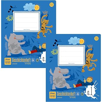 Formati Creative exercise book C.1 Quart 2 notebooks of 20 sheets blank and lined
