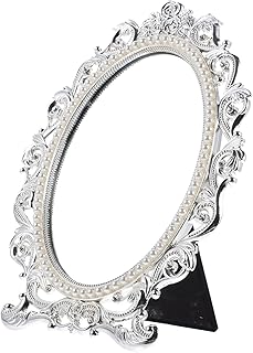 MERRYHAPY Espejo de maquillaje para mujer, es...